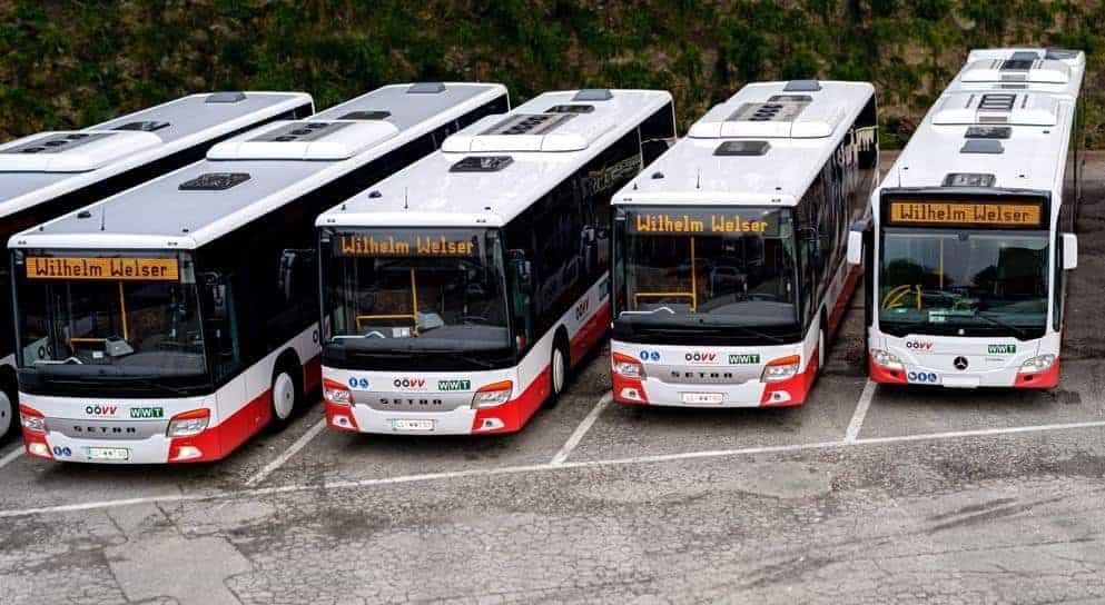 OÖ Verkehrsverbund präsentiert neue Fahrpläne: Die neuen modernen Busse des OÖVV