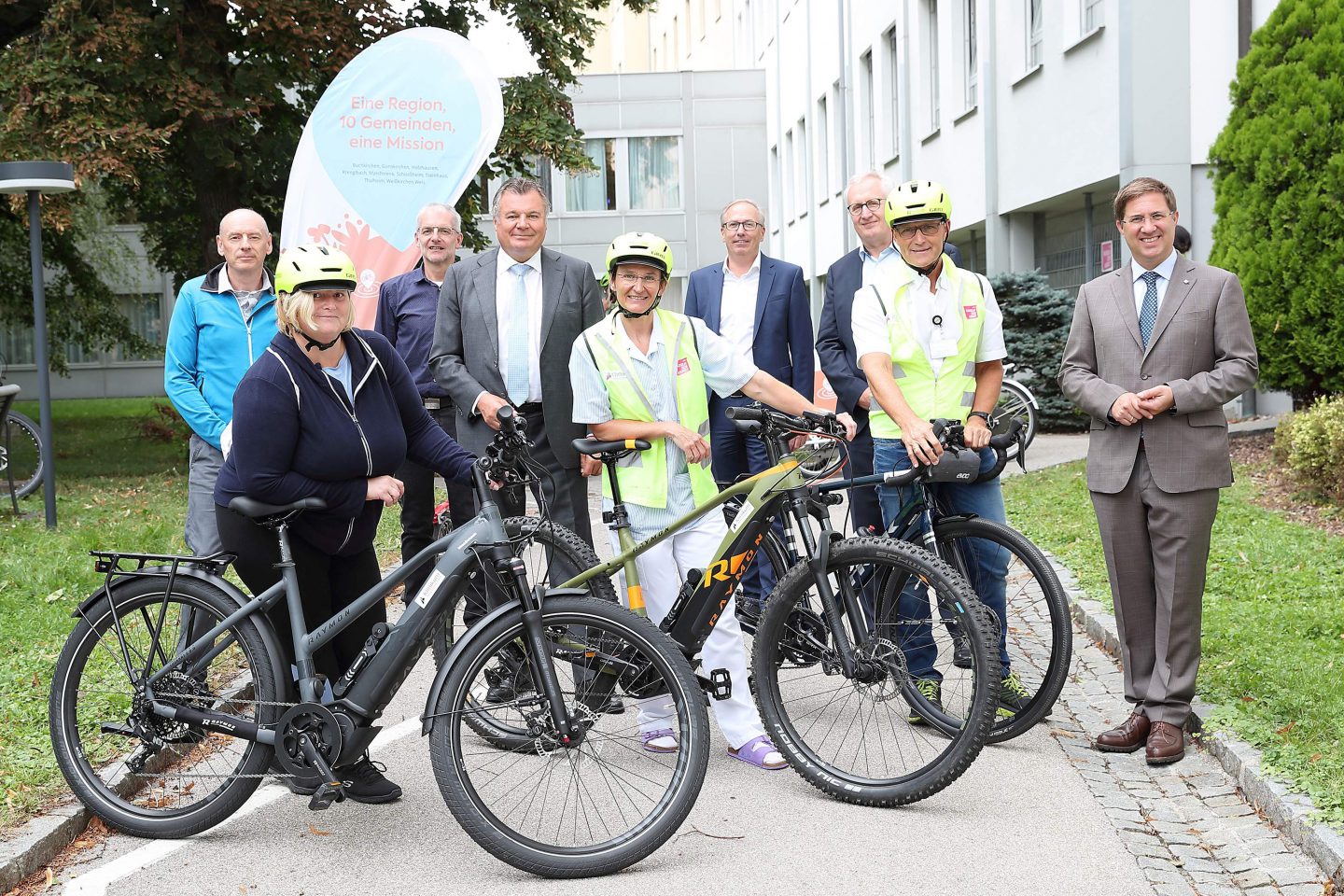 Die Mitarbeiterinnen und Mitarbeiter des Klinikum Wels-Grieskirchen können ein JobRad nutzen.