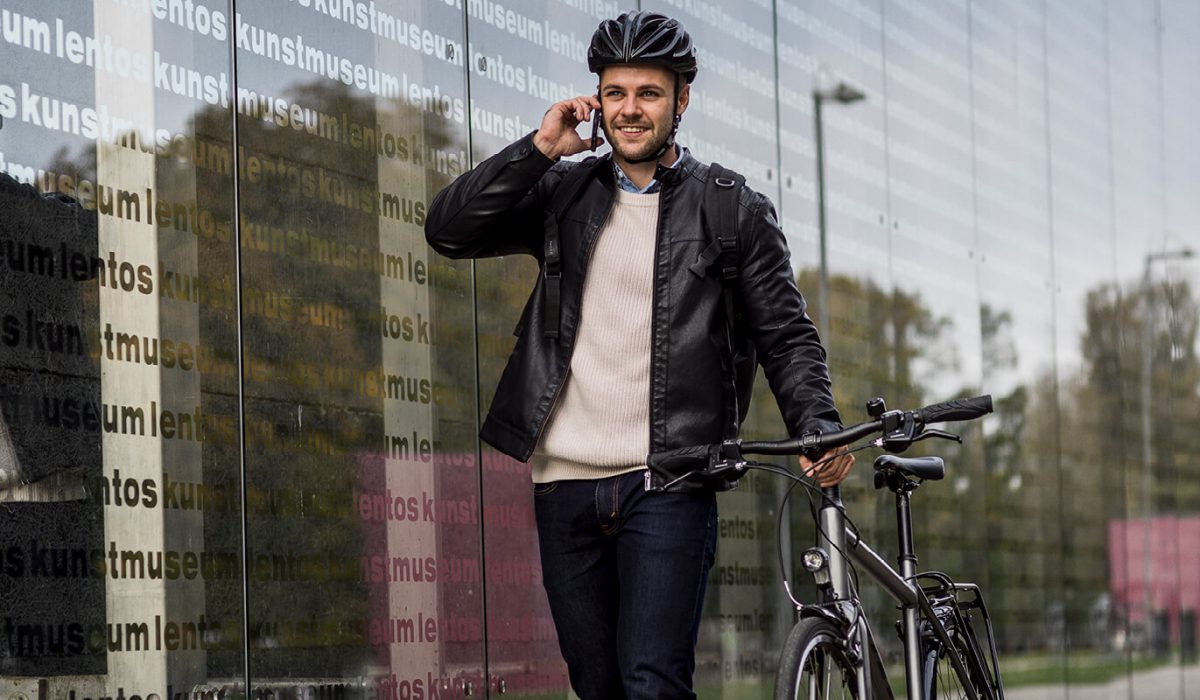 Mit dem Fahrrad kommen Sie aktiv und umweltfreundlich an Ihr Ziel