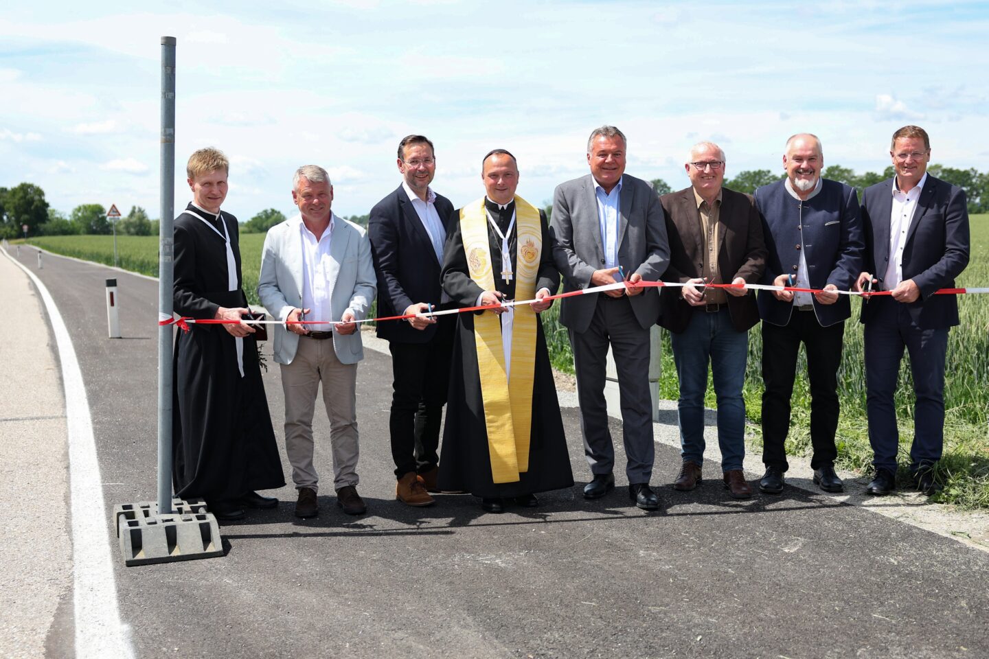 Eröffnung neuer Geh- und Radweg