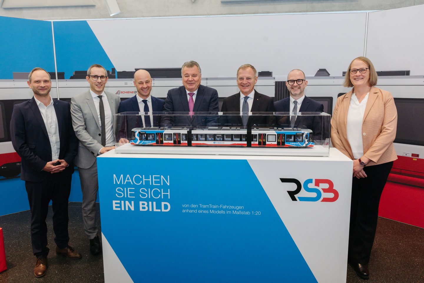 Eröffnung Regional-Stadtbahn Linz Projektausstellung