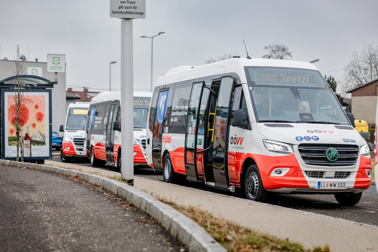 OÖVV Stadtbus-Flotte „Mein Spetzi“